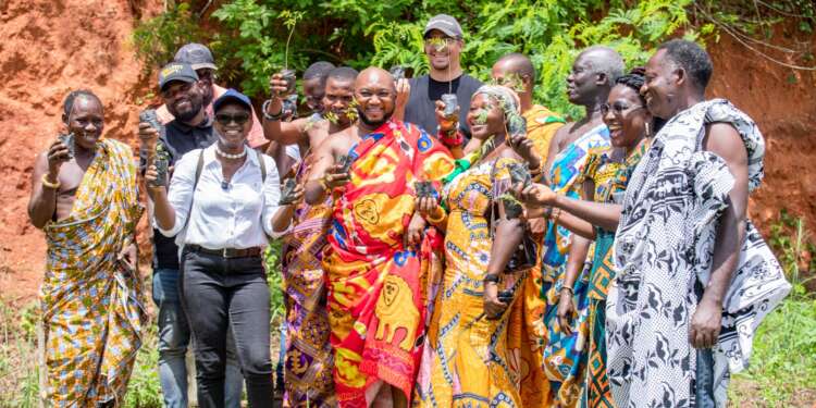 Pernod Ricard Ghana’s planting of 10000 trees begins at Moree