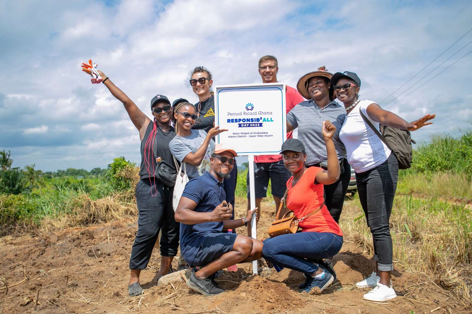 Responsib'All Day 2023: Pernod Ricard Ghana provides Potable Water for Dzapatara Community