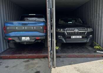 Accra to London by road - Cars used for expedition shipped to Ghana