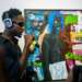 Mr. Eazi engaging with fans. PC: Jonzstudios