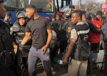 #OccupyJulorBi protestors arrested and assaulted by police on Ghana's Founder's Day