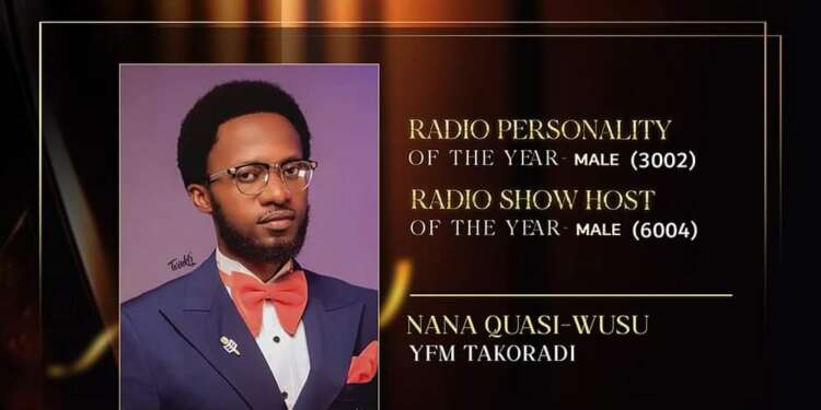 Nana Quasi-Wusu earns prestigious nomination for National Communications Award 2023