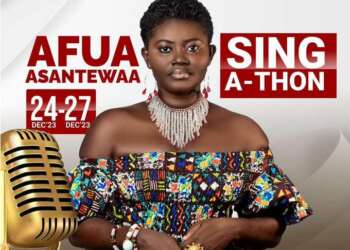 Ghana's Afua Asantewaa recieves green light from Guinness World Records for new singing marathon record