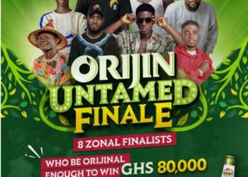 Who wins the GHS80,000 in the first edition of Orijin Untamed