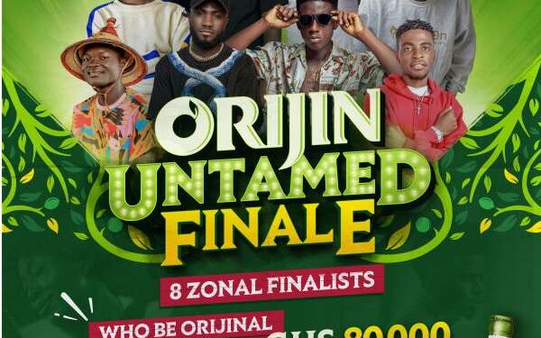 Who wins the GHS80,000 in the first edition of Orijin Untamed