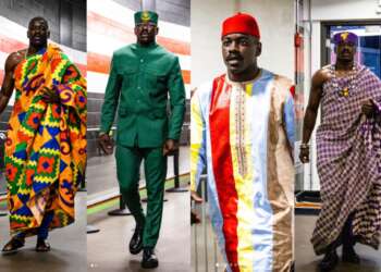Watch: NFL players of African descent heighten African apparel craze