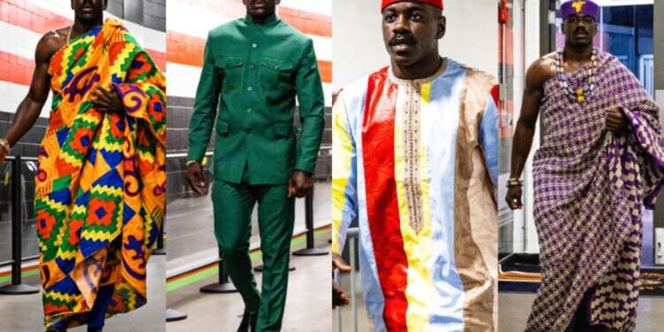 Watch: NFL players of African descent heighten African apparel craze