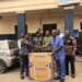 CEO Global Media Alliance donates air- conditioner to Adabraka Police Station