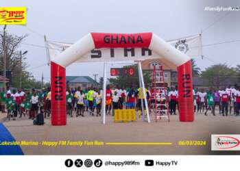 Happy FM /Lakeside hosts 14th edition of the family Fun Run
