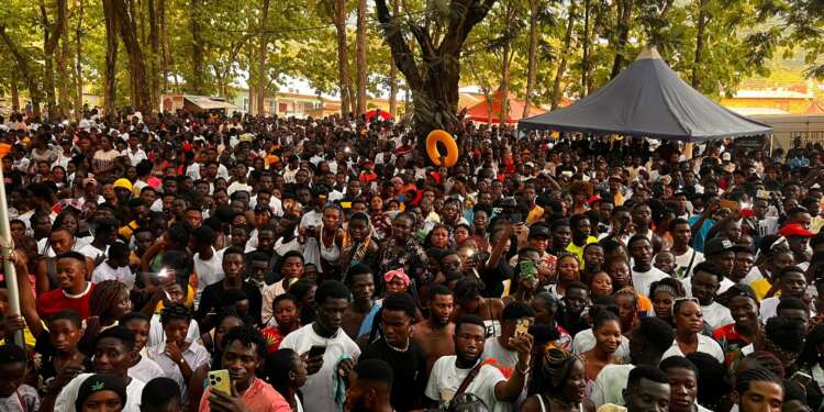 Thousands of party goers celebrate Easter with YFM’s Ankaase Lakeside Party