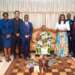 Telecel Ghana pays courtesy call to Ga Mantse after Successful Rebranding