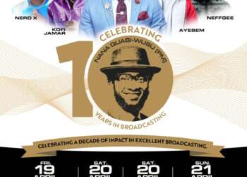 Nana Quasi-Wusu celebrates 10 years In broadcasting