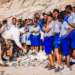 Gasmilla leads ‘Falefale Beach Cleanup’ with Jamestown school children