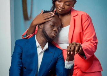 Akwaboah announces wedding with pre-wedding photoshoot on social media; fans excited