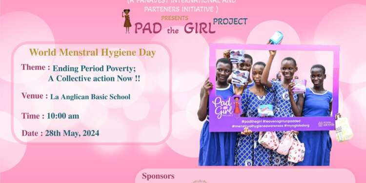 MYO Global donates sanitary pads to Labadi Anglican Basic School on Menstrual Hygiene Day