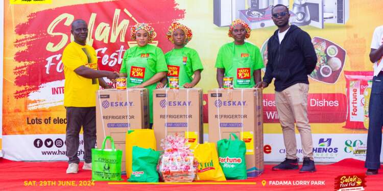 Happy 98.9 FM Crowns Vim Ladies of Madina Zongo Winners of 2024 Salahfest Inter-Zongo Cooking Competition