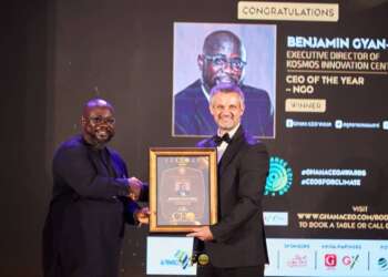 Benjamin Gyan-Kesse of Kosmos Innovation Center recognised as CEO of the Year, NGO Category