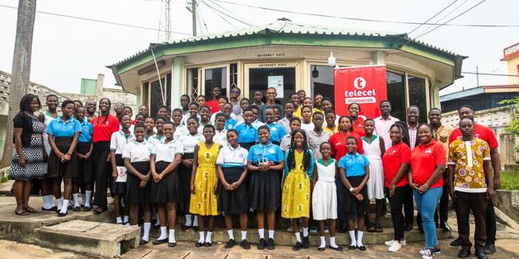 Telecel Ghana Foundation Trains Young Girls in Cape Coast in STEM