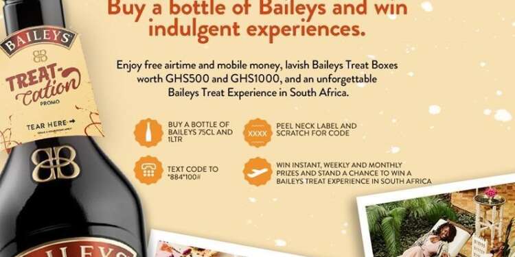 Win an exciting Baileys treat experience in South Africa in the Baileys ‘Treat-Cation’ Promo