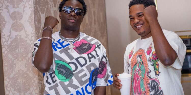 Business mogul Daniel “Desiigner” Dzorka parties with Slut Boy Billy at his 25th birthday bash