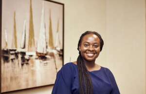 Programs Officer at the Center for Democratic Development Ghana (CDD Ghana), Vera, Abena Addo