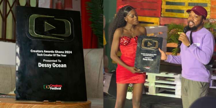 Dessy Ocean, Ghana's Tech Creator of the Year 2024!