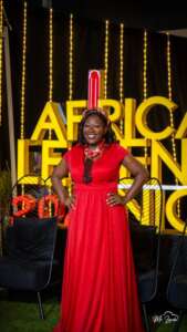 E-Production's Eunice Tornyi shines as Red Carpet Host at African Legends Night