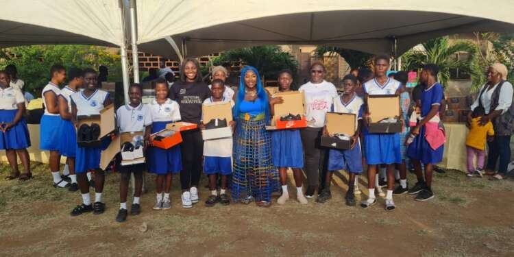Spice and MYO Global make heartwarming donation to La Anglican Basic School in Accra