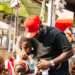 Merdarlock feeds thousands on the street, donates cash gifts to families