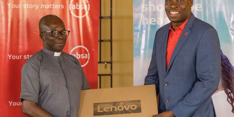 Absa Finance & Legal Team Donates to Visually Impaired Students of Okuapemman Senior High School