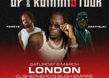 AratheJay joins Stonebwoy for London leg of UP & RUNNIN6 TOUR