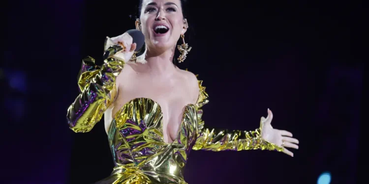 Katy Perry gears up for all-women's flight to space in Spring