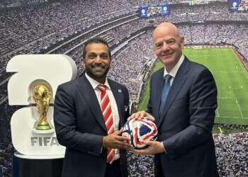 FIFA President Infantino meets US Attorney General and FBI Director