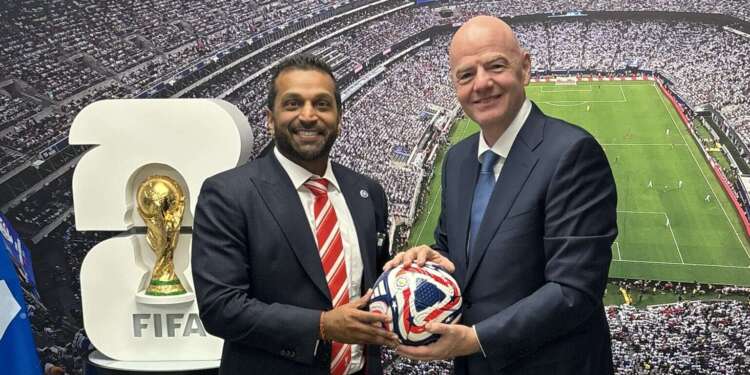 FIFA President Infantino meets US Attorney General and FBI Director