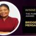 GMABC's Bridget Mensah wins Purple Award at LIMA 2024