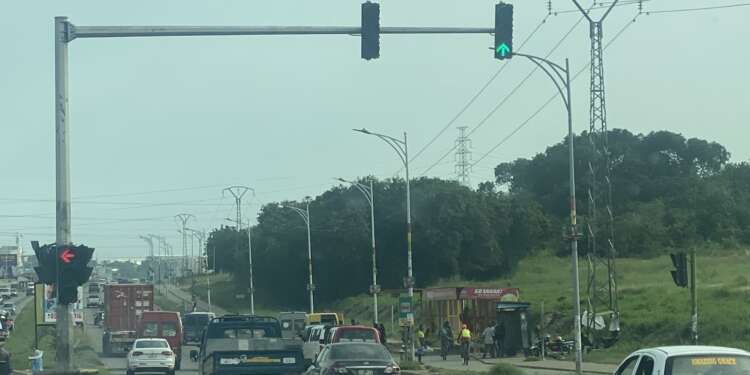 Traffic lights at Okponglo restored to optimal function - Dumelo announces