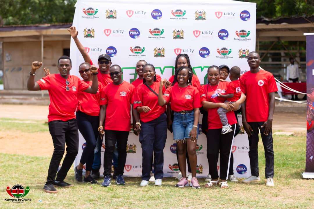Kenyans in Ghana Bring the Vibes: A Day of Games, Giggles, and Good Times