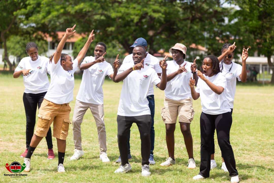 Kenyans in Ghana Bring the Vibes: A Day of Games, Giggles, and Good Times