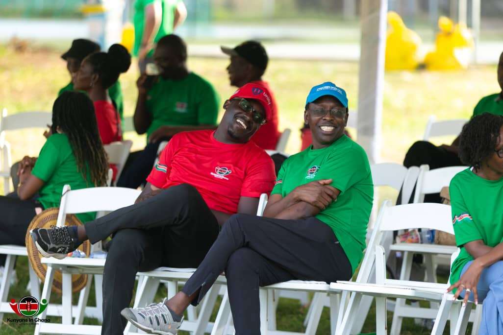 Kenyans in Ghana Bring the Vibes: A Day of Games, Giggles, and Good Times