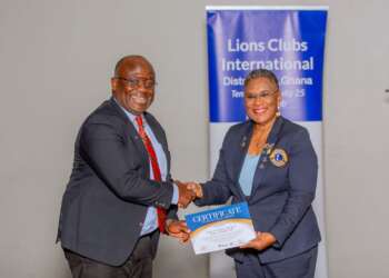 Tema Community 25 Lions Club holds Grand Club Officers Installation Ceremony for 2025/2026 service year