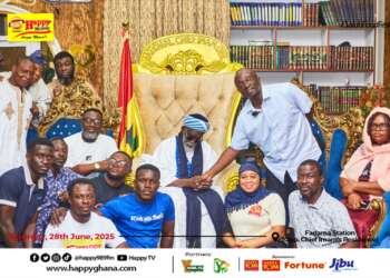 Happy FM and partners pay courtesy call on National Chief Imam following successful Salah Food Fest competition