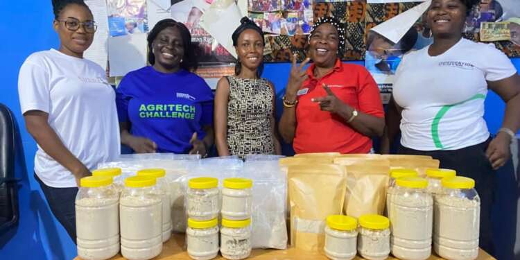 KIC and the Mastercard Foundation train women on cereal mix production