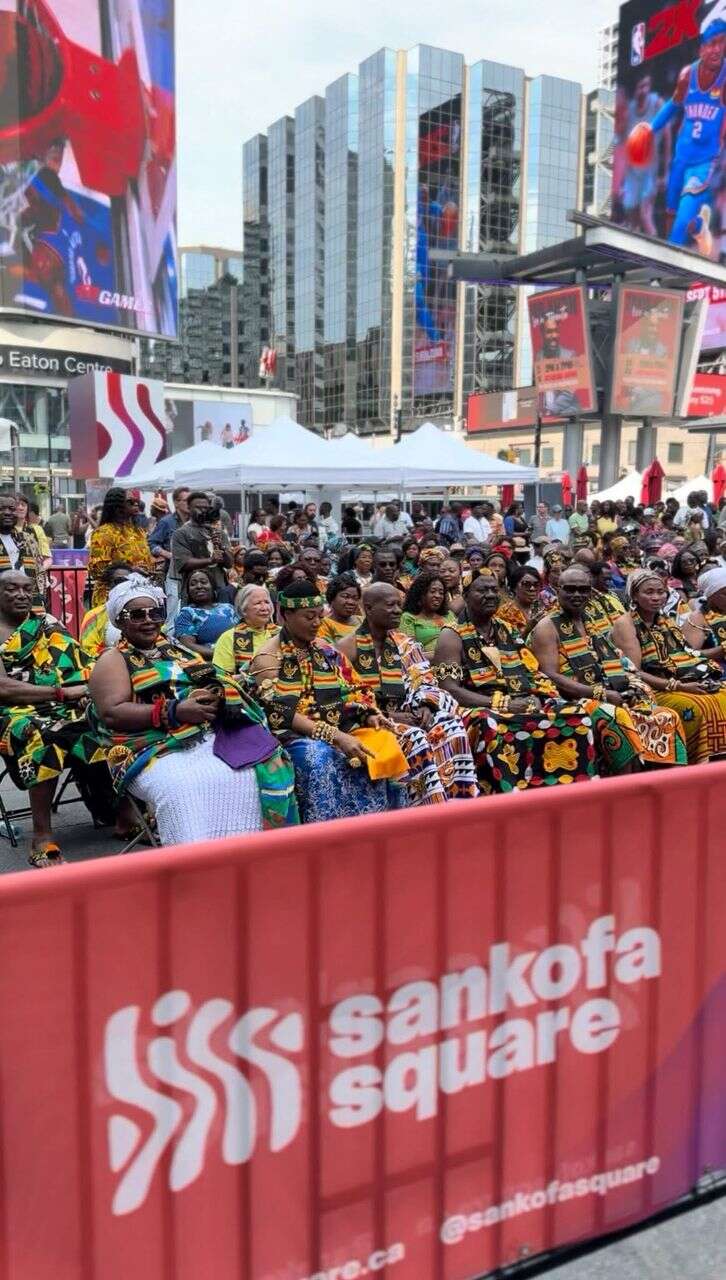 Ghana Tourism Authoriry: Ghana, Toronto Celebrate Opening of 'Sankofa Square'