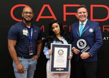 Cardi B’s drone drop earns her Guinness World Record