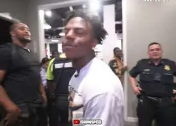 Streamer IShowSpeed Captured His Own Removal from Houston Galleria on his livestream