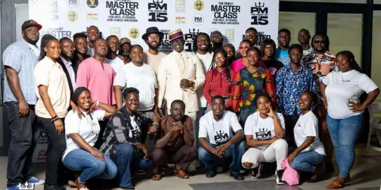 Nana Quasi-Wusu (PM) successfully holds The Finest MasterClass for MCs, Hypemen, and Public Speakers