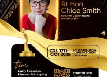 HR Focus Africa Brings CIPD President Rt Hon Chloe Smith to Ghana for 2025 Conference