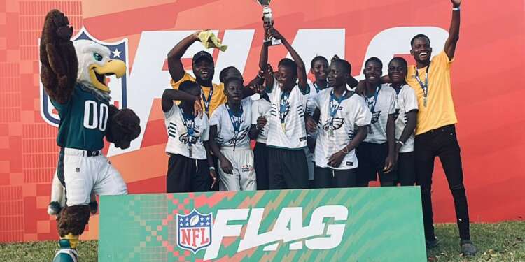 Nima 1 Basic School Crowned U-12 Champions at 4th Annual NFL Flag National Championship