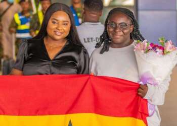 GDCL Deputy CEO welcomes Ms. Geek Africa runner-up at Kotoka Airport