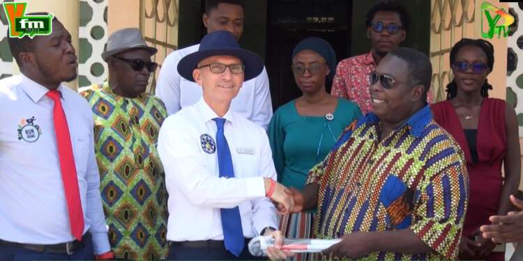 GMA/Japan Motors Corporate Run gives back; presents white canes to Ghana Blind Union